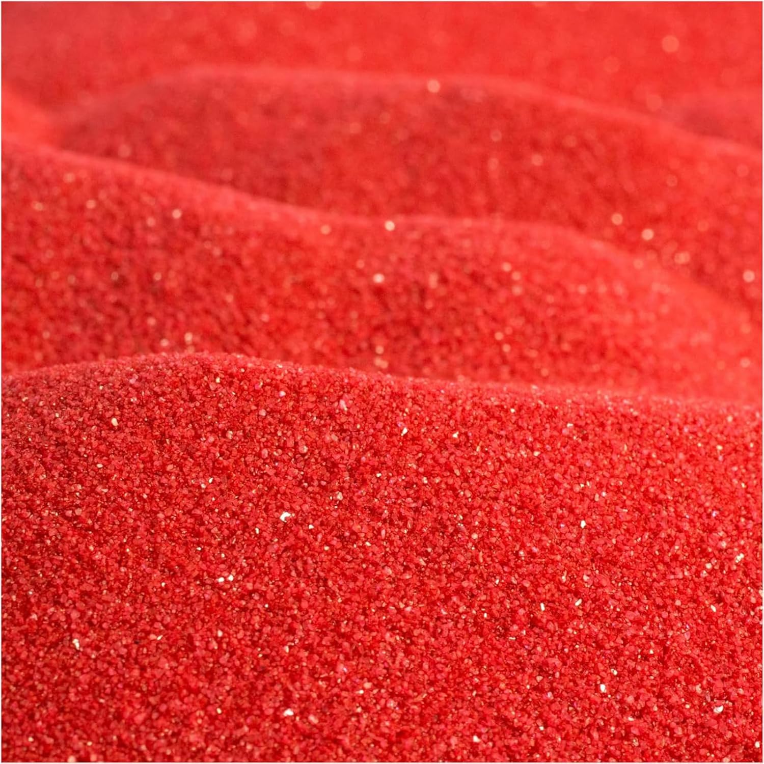 Red Aquarium Sand (2 kg Pack) for Fish Tanks