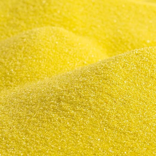 Yellow Aquarium Sand (2 kg Pack) for Fish Tanks